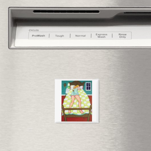 Aimant Veille nocturne - Chihuahua en service (In Situ (Lave-vaisselle))