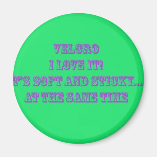 Aimant Velcro (Devant)