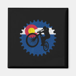 Aimant Vélo de Montagne Colorado Cyclisme Mtb