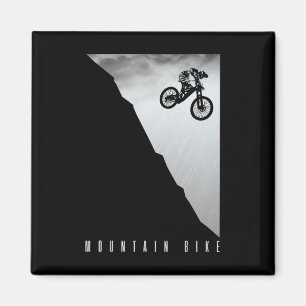 Aimant Vélo de Montagne Descente Vintage Vtt Descente Vél