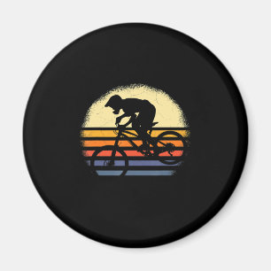 Aimant Vélo de montagne MTB - Randonnée Vintage