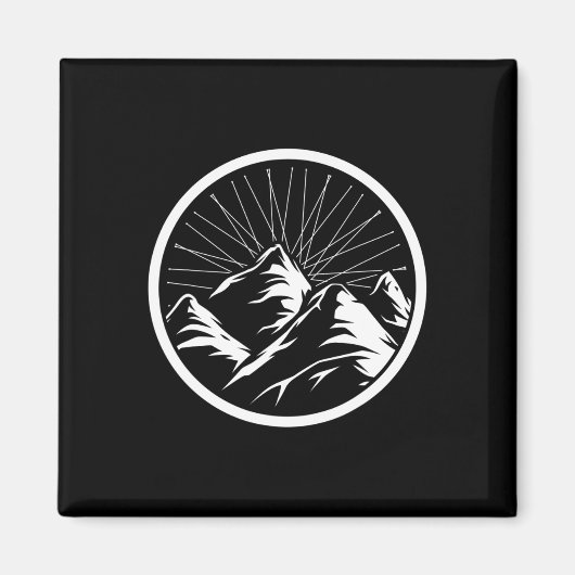 Aimant Vélo de VTT (Devant)