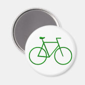 Aimant Vélo devenez écolo (Recto/Verso)