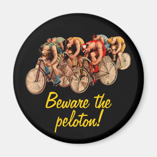 Aimant Vélo Racing Peloton Humour Tshirt