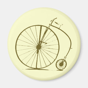Aimant vélo rétro