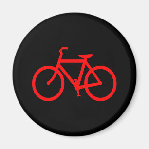 Aimant Vélo Rouge