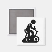 Aimant Vélo stationnaire (Recto/Verso)