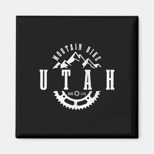 Aimant Vélo tout terrain Utah Moab Mtb VTT Descente Cycli