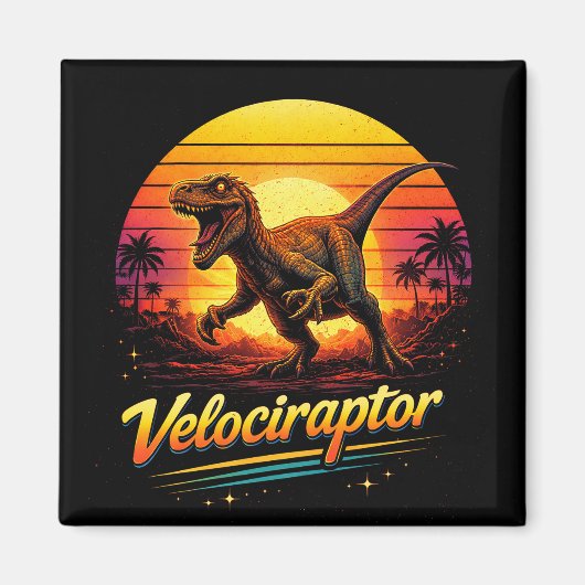 Aimant Vélociraptor (Devant)