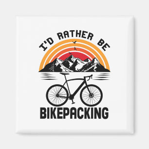 Aimant Vélotourisme Vélotouriste VTT Vélo Cyclisme
