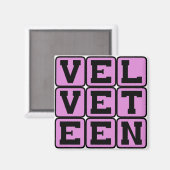 Aimant Velours, Ressemblant au Velours (Recto/Verso)