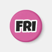 Aimant Vendredi (Devant)