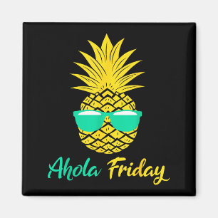 Aimant Vendredi Aloha Ananas Été Fruit Ananas