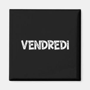 Aimant vendredi _ Jours De La Semaine Vendredi _5 
