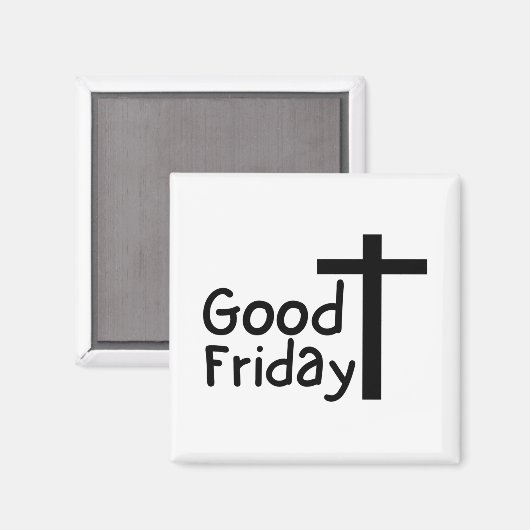 Aimant Vendredi saint (Recto/Verso)