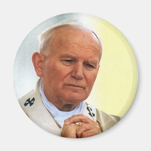 Aimant Vénérable Pape Jean-Paul II (Devant)
