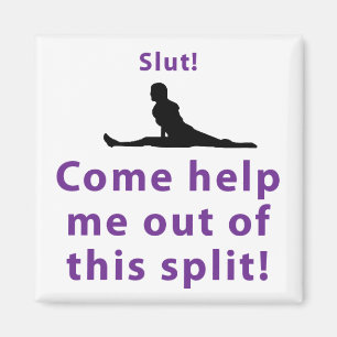 Aimant Venez aidez-moi hors de cette fente