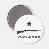 Aimant Venez le prendre ! (Shotgun) (Recto/Verso)