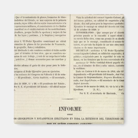 Aimant Venezuela 2 (Devant)