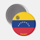 Aimant Venezuela Drapeau charmant patriotique (Recto/Verso)