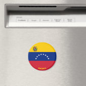 Aimant Venezuela Drapeau charmant patriotique (In Situ (Lave-vaisselle))