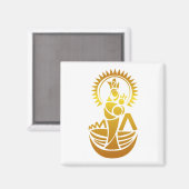 Aimant Venezuela Maracaibo Virgen Chinita Chiquinquira (Recto/Verso)