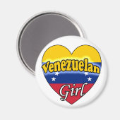 Aimant Venezuelan Girl (Recto/Verso)