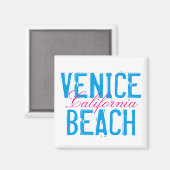 Aimant Venice Beach Californie (Recto/Verso)