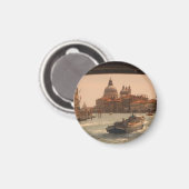 Aimant Venise Italie Grand Canal Vintage (Recto/Verso)