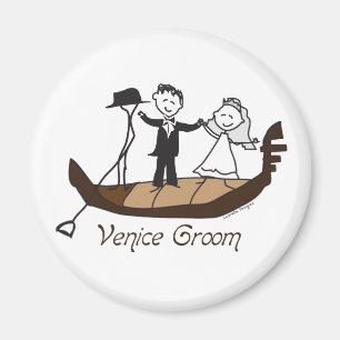 Aimant Venise Italie Groom Faveurs