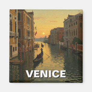 Aimant Venise Italie Voyage Souvenir Peinture