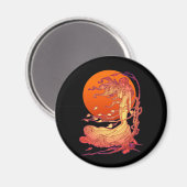 Aimant Vent d'Halloween (Recto/Verso)