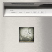 Aimant Vent Rose vintage (In Situ (Lave-vaisselle))
