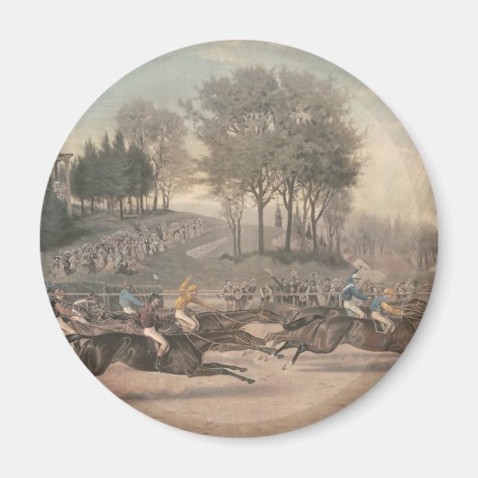 Aimant Ventilateur de course de chevaux TOP (Devant)