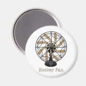 Aimant Ventilateur de hockey (#1) (Recto/Verso)