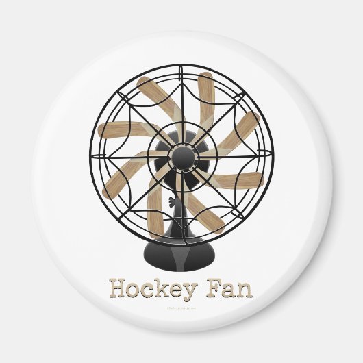 Aimant Ventilateur de hockey (#1) (Devant)