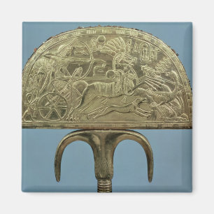 Aimant Ventilateur de plumes d'autruche de la Tombe de