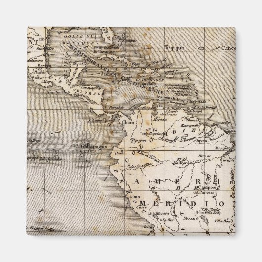 Aimant Vents Amerique (Devant)