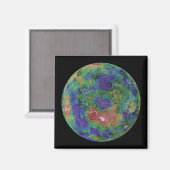 Aimant Vénus centré sur le pôle Nord (Recto/Verso)