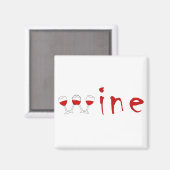 Aimant Ver à vin (Recto/Verso)