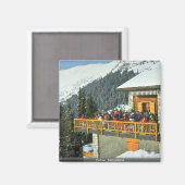 Aimant Verbier, Suisse (Recto/Verso)