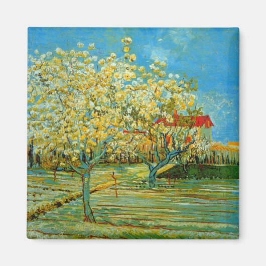 Aimant Verger en fleurs par Vincent van Gogh (Devant)