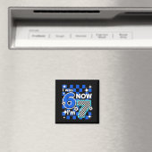 Aimant Vérification Bleue J'avais 6 ans Maintenant J'ai 7 (In Situ (Lave-vaisselle))