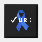 Aimant Vérifiez Votre Colon, Les Colonoscopies. Colon Can (Devant)