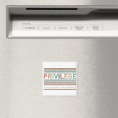 Aimant Vérifiez votre privilège (In Situ (Lave-vaisselle))