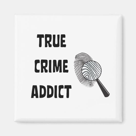Aimant Véritable adepte du crime (Devant)