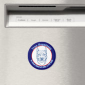 Aimant Véritable bonheur avec un Taureau (In Situ (Lave-vaisselle))