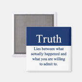 Aimant Vérité (Recto/Verso)