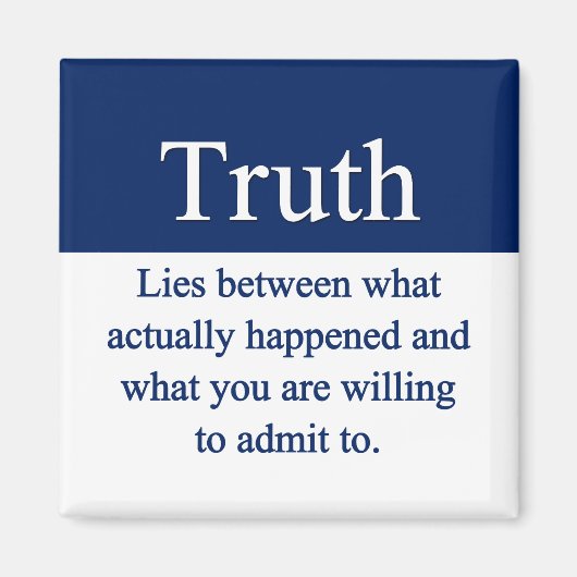 Aimant Vérité (Devant)