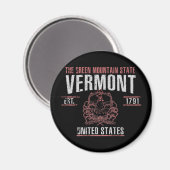 Aimant Vermont (Recto/Verso)